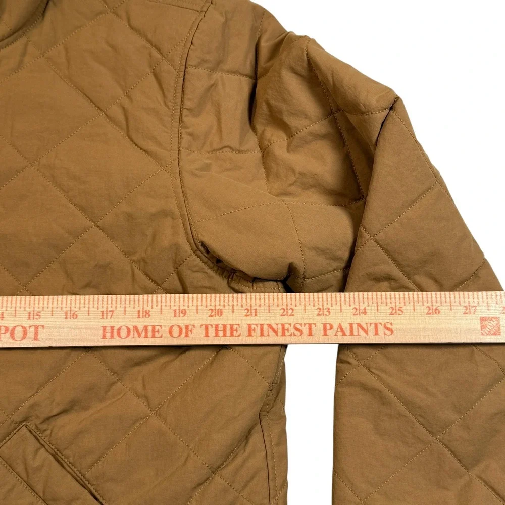 The North Face Cuchillo Full Zip Hoodie Sherpa Lined Jacket Mens Medium Brown